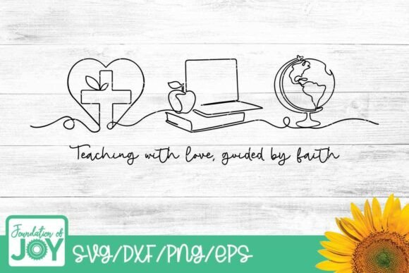 Christian Teacher SVG: Graphics for T-Shirt Designs