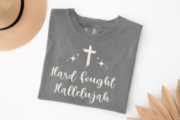 Hard Fought Hallelujah, Christian SVG