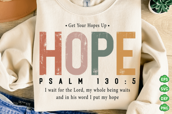 Hope SVG: Christian Bible Verse SVG PNG