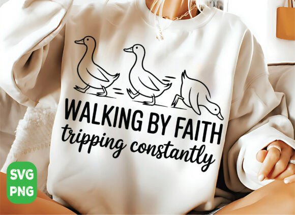Walking by Faith Graphics for T-Shirt Designs & Local Branding