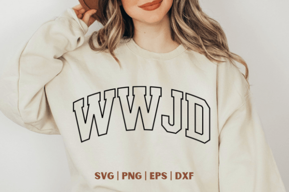 WWJD Christian SVG Graphics for T-Shirt Designs